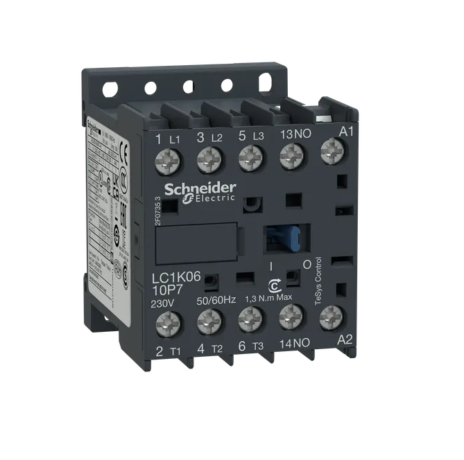 MINICONTACTOR TRIPOLAR 9A 220V 1NA SCHNEIDER