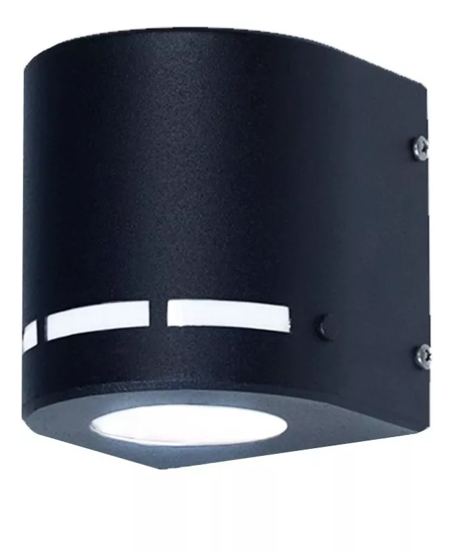 APLIQUE UNIDIRECIONAL E27 NEGRO 