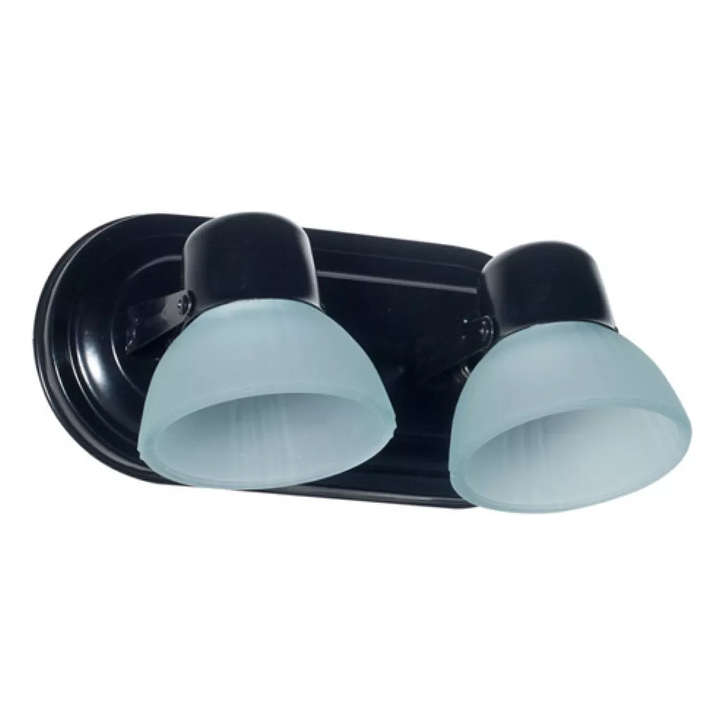 APLIQUE 2 LUCES C/MOV. CONO MURANO NG-BL-PL. CP 