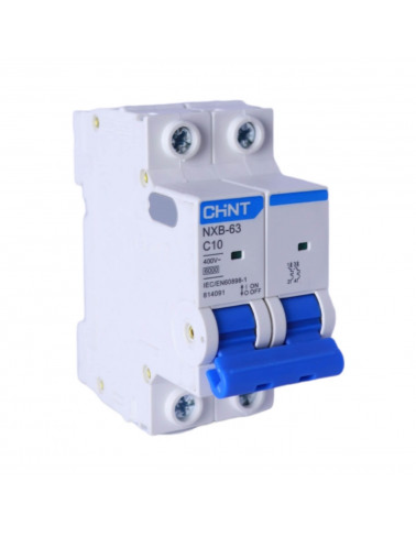 INTERRUPTOR TERMICO 2X10A 6KA CHINT