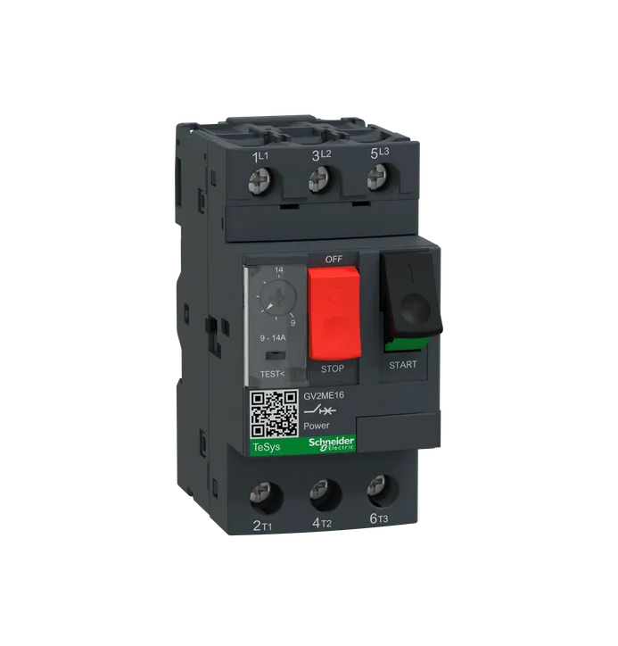 GUARDAMOTOR TERMOMAGNETICO TESYS DECA 9-14A SCHNEIDER